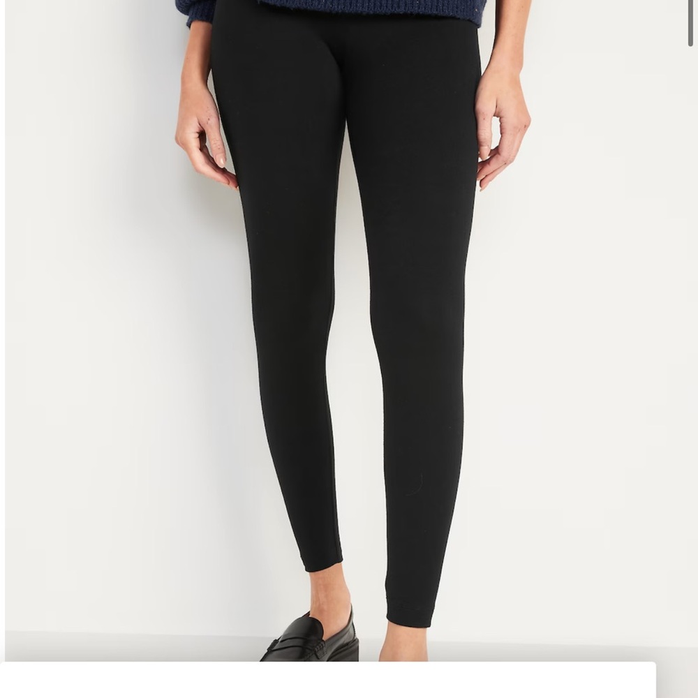 NWT Old Navy High-Waisted Jersey Ankle Leggings (Multiple Sizes Available)